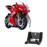 Wall Mount for Lego Technic Ducati Panigale V4 S 42202 – Sleek Angled Display, One-Screw Installation