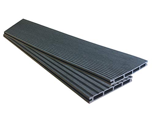 buildersmerchant .com Composite Decking 3.6m, 10 pc, 3.6 Meter (142 inches)