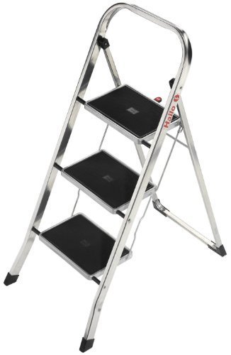 Preisvergleich Produktbild Hailo K30 150 kg Capacity Aluminium Household Steps (3 Steps) by Hailo
