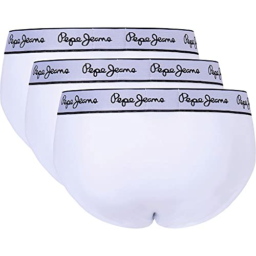 Pepe Jeans Herren Slips (3er Pack), Weiß (Weiß), M – Ansicht 3