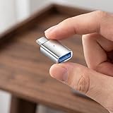 USB C to USB Adapter 2 Pack, USB A to Type C Adapter, Fast Data Transfer Converter for Charging & Data Use