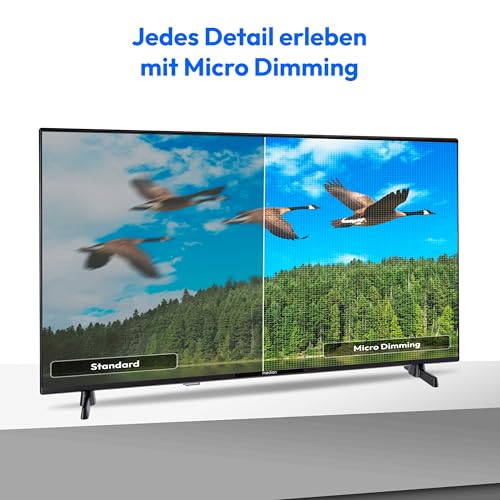 MEDION 108 cm (43 Zoll) Full HD Fernseher (Android TV, Smart TV, HDR, Prime Video, PVR, Bluetooth, MD 843100) – Bild 4