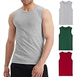 【Tissus de haute qualité】Maillot de corps homme en 100% coton pur – doux, confortable et léger, ce débardeur homme est conçu pour éviter toute irritation cutanée. Grâce à son tissu coton premium, ce sous-vêtement homme absorbe efficacement la transpiration et offre une respirabilité exceptionnelle, gardant votre peau sèche toute la journée.