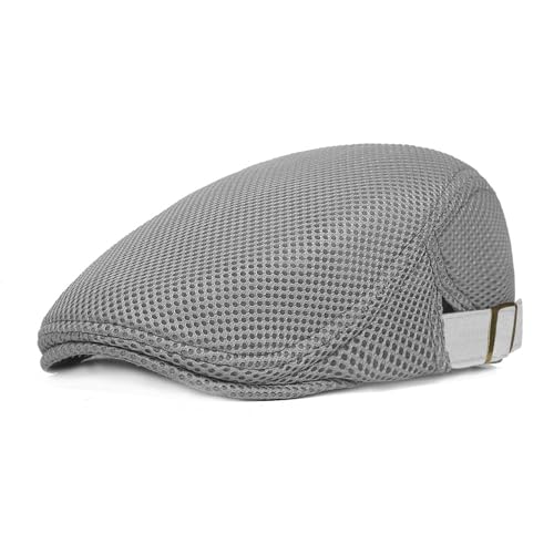 Image of WETOO Men's Flat Cap Gatsby Newsboy Lvy Irish Hats Driving Cabbie Hunting Cap