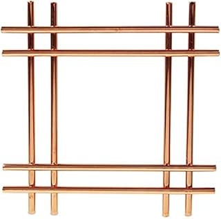 Homdeals Cross Copper Kitchen Worktop Trivet Surface Protector Hot Pan Useful For Home