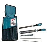 Kettenblattschärfset Makita D-72160 Schärfset 4,5 mm in Rolltasche