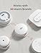 X-Sense Wi-Fi Alarm Listener Kit with Voice Location, Real-Time Notifications, Works with All Smoke Detectors and Carbon Monoxide Detectors, 1 Listener & 1 Base Station, Model SAL101