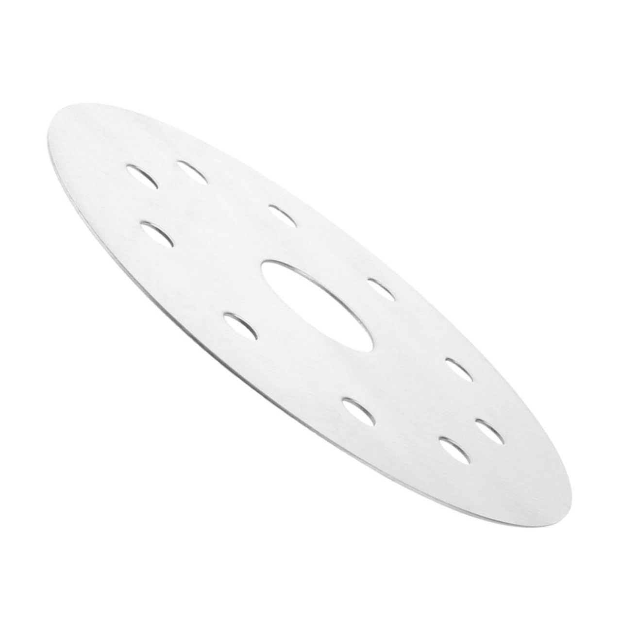 Luxshiny Acero Inoxidable Placa Guía Térmica para Cocina y Estufa | Difusor de Calor Plata, Distribución Uniforme, Fácil Limpieza, Uso Versátil Varios Métodos de Cocción