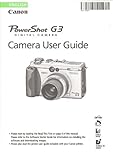 Canon PowerShot G3 Digital Camera User Guide/Instruction Manual / Canon G3 / Canon Power Shot G3