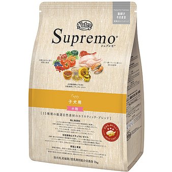 Amazon.co.jp: 【Supremo】シュプレモ子犬用 小粒 1kg : ペット用品