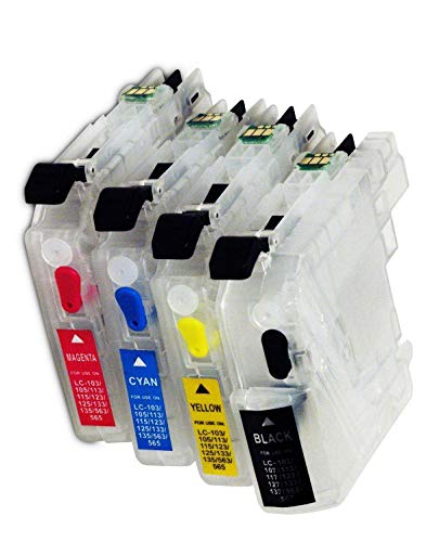 Cartuchos Recargables para Brother MFC-J485DW LC223 adecuados con Chip de reinicio Smart Ink