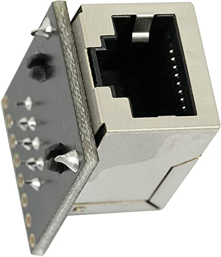 Kit tablero breakout conector RJ45 8 pines x2 miniatura 6