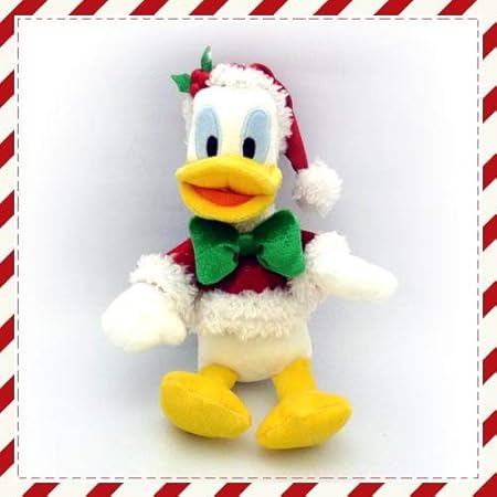 Amazon ドナルドダック ぬいぐるみ クリスマス アメリカディズニーテーマパーク限定 ぬいぐるみ おもちゃ