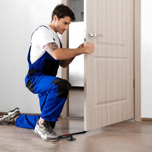 Türheber für Zimmertüren 360 Grad Drehung Möbelheber Plattenheber Fußbetätigt Hebewerkzeug Heber für Tür Maximale Hebkraft 100 KG für Zimmertüren, Lastenheber, Schrankheber