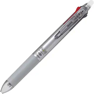 パイロット 3色ボールペン フリクション ボール3 スリム 0.5mm ダークシルバー LKFBS60EF-DS