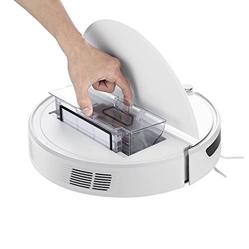 RoborockE5 Robot aspirateur/balayeur, avec télécommande et application et commande vocale, blanc - Image 4