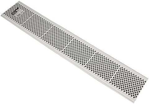85370 10 Pack 3` White Plastic Gutter Guards by Amerimax