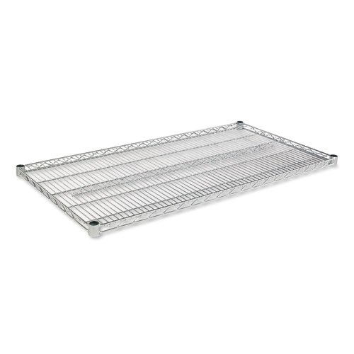 Alera - Industrial Wire Shelving Extra Wire Shelves, 48w x 24d, Silver, 2 Shelves/Carton SW58-4824SR (DMi CT