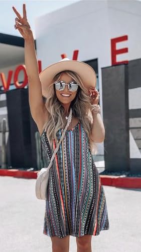 Image of JOELLYUS Womens Spaghetti Strap Dress Summer Dresses Beach Cover Ups Casual Sundresses with Pockets 2026