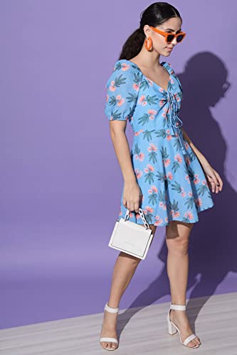 Image of SHOPPING QUEEN Women's Viscose Skater Dress