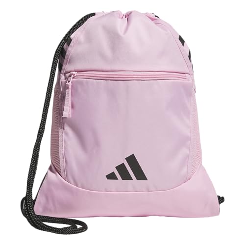adidas Stadium Sackpack – Drawstring Backpack for Sports, Small Gym Bag, 13L
