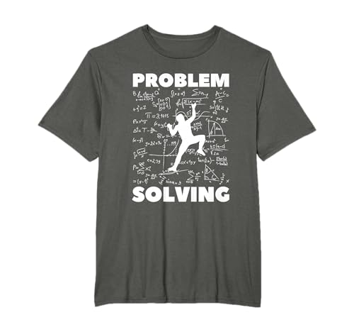 Problem Solving Climber Geschenk – Klettern, Bouldern Pun T-Shirt