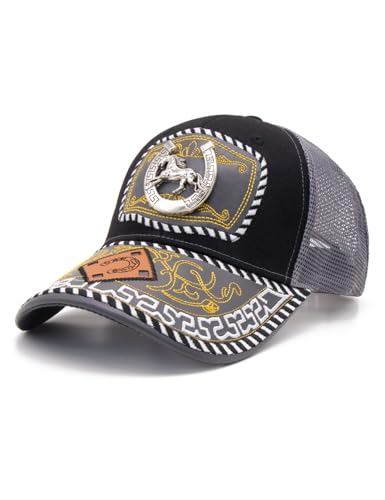 Image of TOPACC Western Trucker Hat for Men Women Cowboy Country Hat Snapback Cap