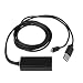 Produktbild jiuloner - HD 480 Mbit/S Micro USB 2.0 Zu RJ45 Fire TV-Stick, Ethernet-Adapter 10/100 Mbit/S Für Neues Fire TV/Google-Startseite/Chromecast