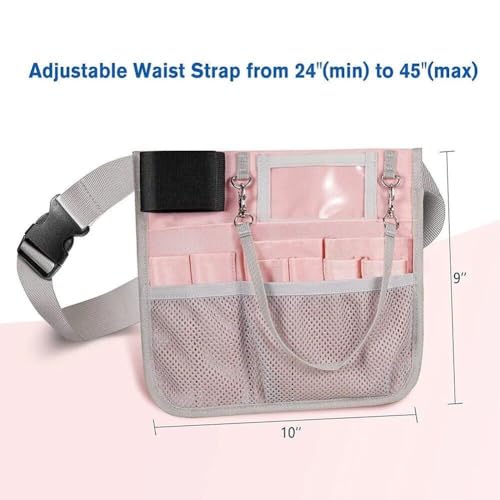 Sac de taille pour infirmière avec porte-ruban et multi-compartiments - 4