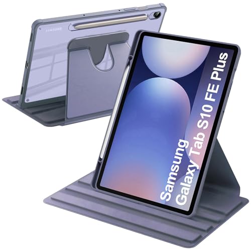 Étui Samsung Galaxy Tab S10 FE Plus rotatif pour regarder vos séries partout