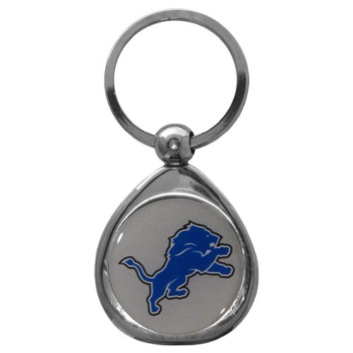 NFL Detroit Lions Key Chain, Metal/Chrome, One Size