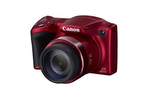 Canon Powershot SX400 Digitalkamera mit intelligentem Bildstabilisator Rot – Bild 3