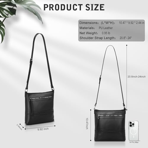 Image of YDSIII Crossbody Bags for Women Hobo Handbag Hobo Purse