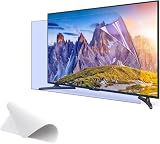 75-85 inch Matte Anti Glare TV Screen Protector - Anti UV/Anti Blue Light Filter with Cleaning Cloth...