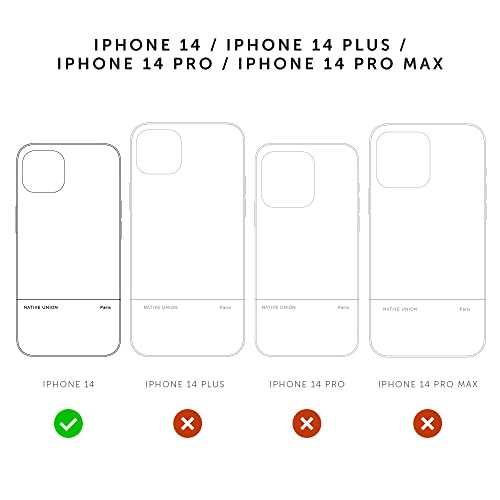 Étui compatible MagSafe iPhone 14 Native Union Re Classic écologique Kraft