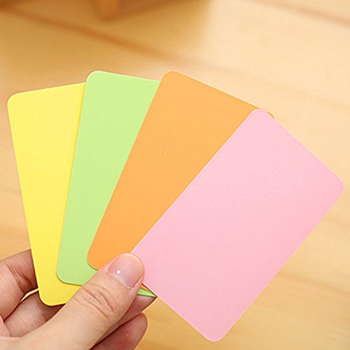 Lumanuby 100 pezzi di carta kraft graffiti fai da