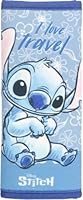 Tataway - Disney Auto-Sicherheitsgurt | Weich & Bequem für Kinder | Stitch-Grafik | Handwaschbar | Maße 9x29,5x3 cm, Stich, Kindersitz Zubehör