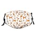 Produktbild Shiba Inu Dog Posesdog Gesichtsmaske vom Typ Hund mit austauschbaren Filtern Aktivkohle-Maske f¨¹r Partyreisen, tglicher Gebrauch Waschbare hautfreundliche nebeldunstsichere Staubmaske Sturmhaube