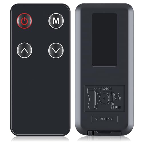 HZIME New Replacement Remote Control Compatible for Scott Living Greentouch Electric Fireplace Heater 1177FM-23-244 1031290 2320C-PB SP2320PB-001 1164FM-23-202 1279098