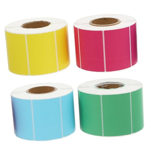 Étiquettes thermiques imperméables et résistantes à l'huile GALPADA en couleur