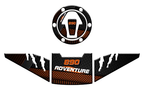 Kit pare-boue KTM 890 Adventure R protection réservoir voyage moto