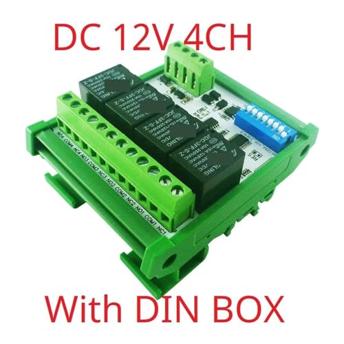 Module Relais RS485 Modbus RTU 4 canaux 12V avec carte UART - 5