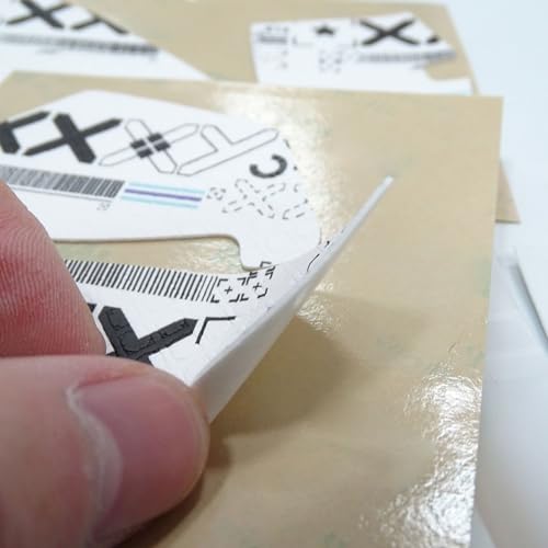 FUUGlan Pegatinas de silicona para MX 3 3S, color blanco y negro, para personalizar el envoltorio de protección