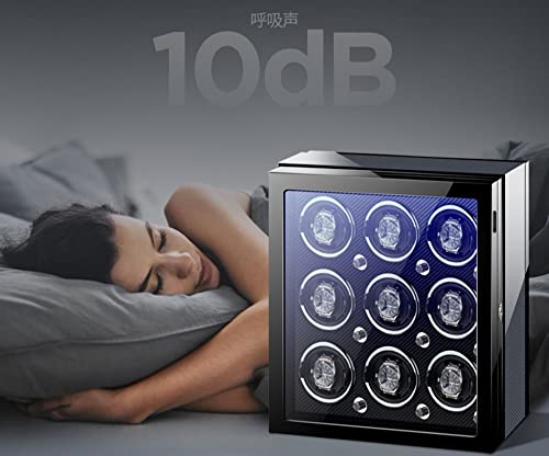 Écrin rotatif pour montre automatique avec lumière LED, le cadeau parfait pour collectionneur