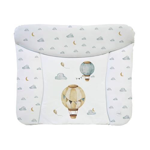 Ceba Baby® Wickelauflage 75x72 cm – Weiche Wickeltischauflage für...