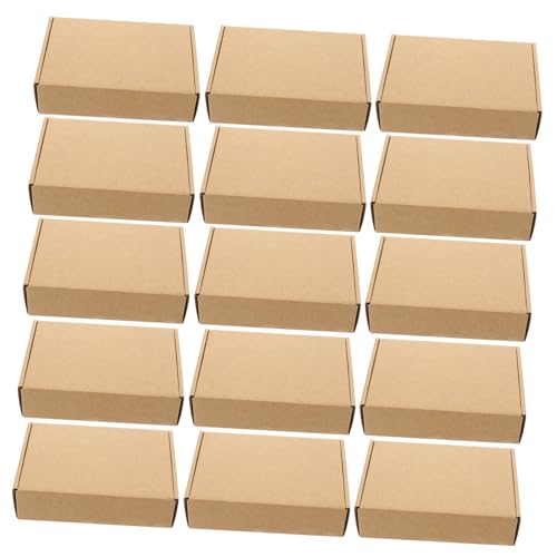Alipis 50 pezzi Pieghevoli in Cartone spesso per Imballaggi e Spedizioni Resistenti Agli Urti per Piccoli Oggetti come Accessori Giocattoli e Abbigliamento per Traslochi e Deposito