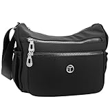 OUARTV Bolsa Crossbody Mujer, Bolso Crossbody para Mujer de Nailon Impermeable con Múltiples Bolsillos y Correas...