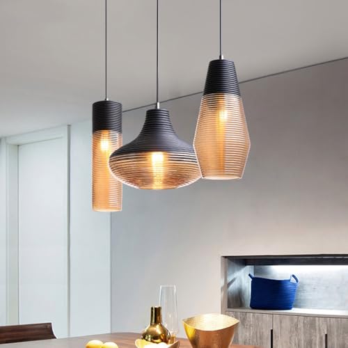 Lustre en verre suspendu ABC Qualité supérieure métal table de salon - 8