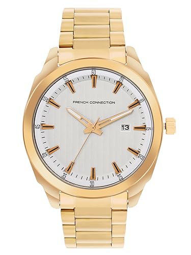 French Connection Spring-Summer 2023 Analog Silver Dial Mens Watch-FCN00049D (B0C6GVV99F) Amazon Price History, Amazon Price Tracker
