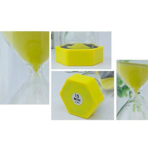 jiashemeng Sand Timer for Kids Hourglass sand timers 5/10/20/30min, Kitchen Timer Child Game Toy Random Color 5 Minutes - Image 4